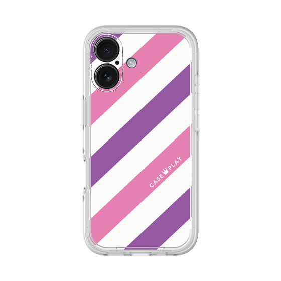 プレミアムパネル［ Big Stripe - Purple × Pink ］