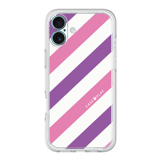 プレミアムパネル［ Big Stripe - Purple × Pink ］