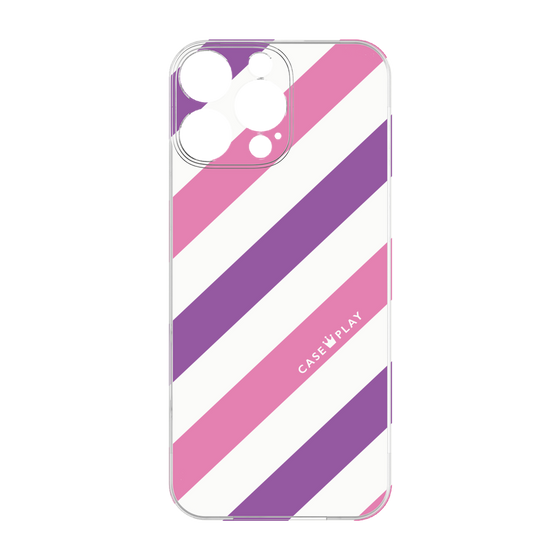 プレミアムパネル［ Big Stripe - Purple × Pink ］