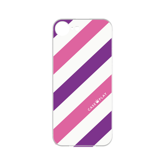 プレミアムパネル［ Big Stripe - Purple × Pink ］