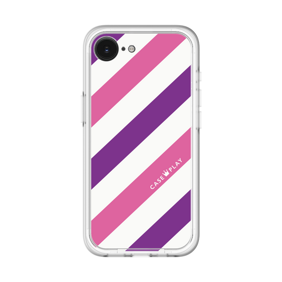 プレミアムパネル［ Big Stripe - Purple × Pink ］