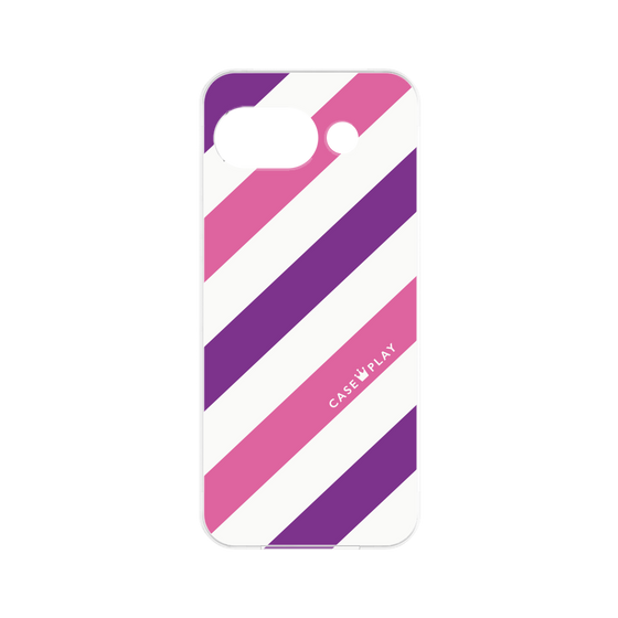 プレミアムパネル［ Big Stripe - Purple × Pink ］
