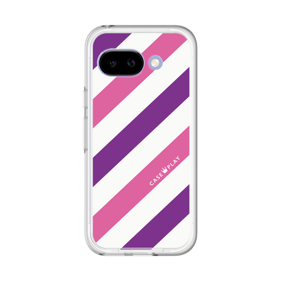 プレミアムパネル［ Big Stripe - Purple × Pink ］