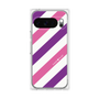 プレミアムパネル［ Big Stripe - Purple × Pink ］