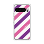 プレミアムパネル［ Big Stripe - Purple × Pink ］