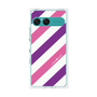 プレミアムパネル［ Big Stripe - Purple × Pink ］