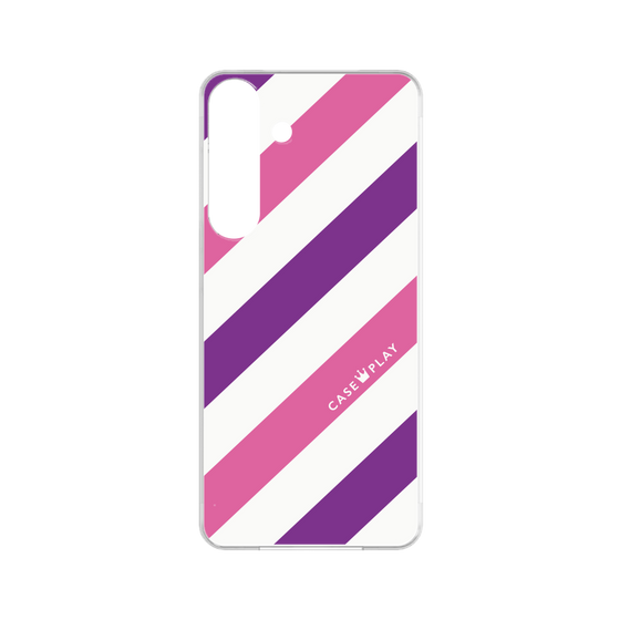 プレミアムパネル［ Big Stripe - Purple × Pink ］
