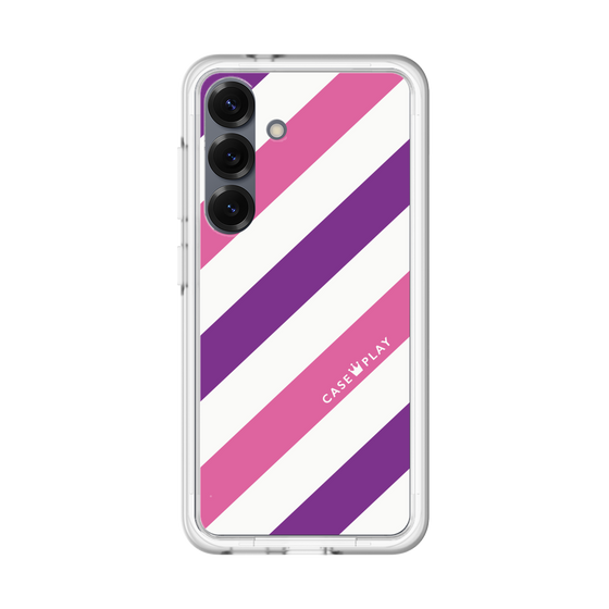 プレミアムパネル［ Big Stripe - Purple × Pink ］