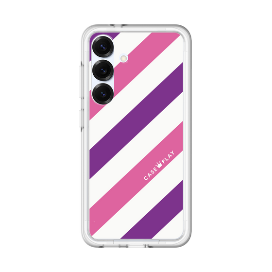 プレミアムパネル［ Big Stripe - Purple × Pink ］