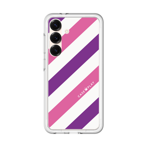 プレミアムパネル［ Big Stripe - Purple × Pink ］