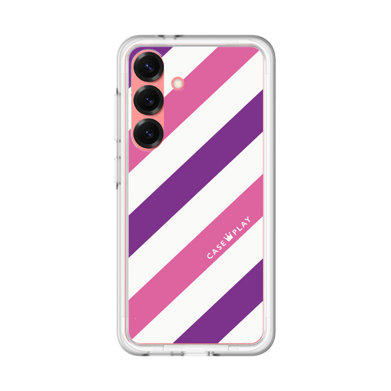 プレミアムパネル［ Big Stripe - Purple × Pink ］