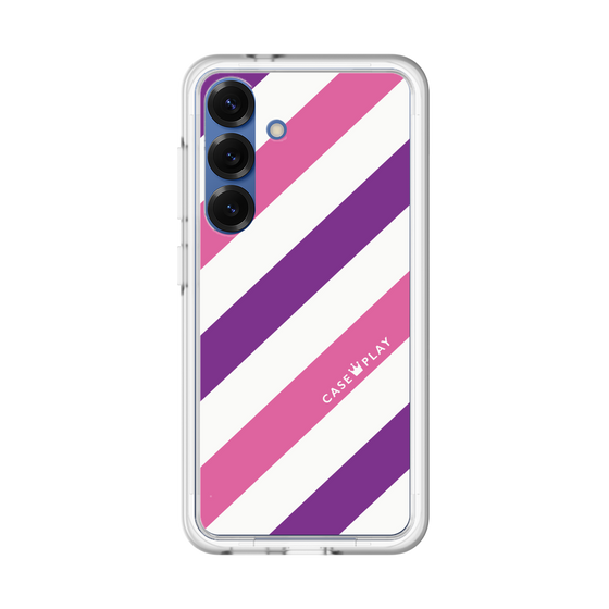 プレミアムパネル［ Big Stripe - Purple × Pink ］