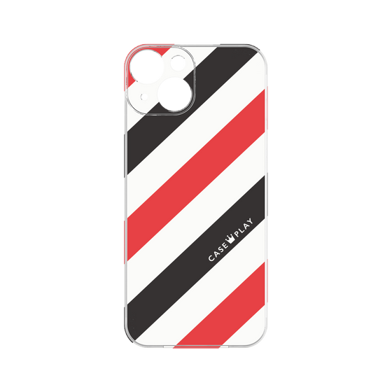 プレミアムパネル［ Big Stripe - Red × Black ］