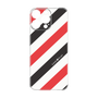 プレミアムパネル［ Big Stripe - Red × Black ］
