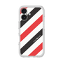 プレミアムパネル［ Big Stripe - Red × Black ］