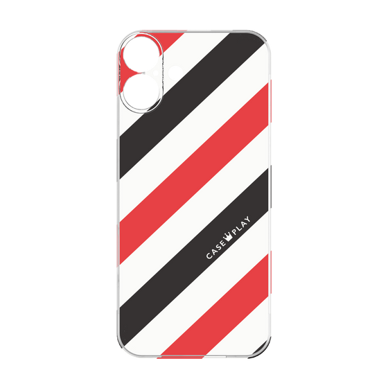 プレミアムパネル［ Big Stripe - Red × Black ］