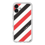 プレミアムパネル［ Big Stripe - Red × Black ］