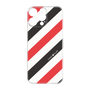プレミアムパネル［ Big Stripe - Red × Black ］