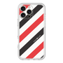プレミアムパネル［ Big Stripe - Red × Black ］