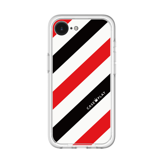 プレミアムパネル［ Big Stripe - Red × Black ］