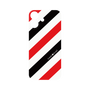 プレミアムパネル［ Big Stripe - Red × Black ］