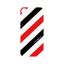 プレミアムパネル［ Big Stripe - Red × Black ］
