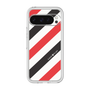 プレミアムパネル［ Big Stripe - Red × Black ］