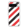 プレミアムパネル［ Big Stripe - Red × Black ］