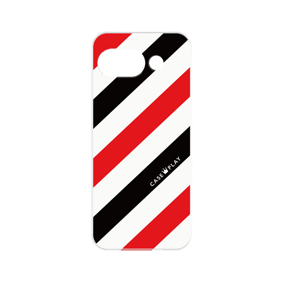 プレミアムパネル［ Big Stripe - Red × Black ］