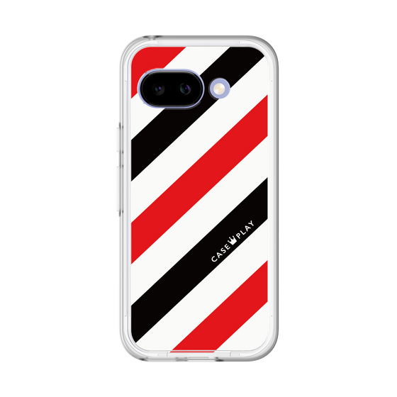 プレミアムパネル［ Big Stripe - Red × Black ］