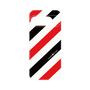プレミアムパネル［ Big Stripe - Red × Black ］
