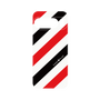 プレミアムパネル［ Big Stripe - Red × Black ］