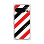 プレミアムパネル［ Big Stripe - Red × Black ］