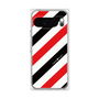 プレミアムパネル［ Big Stripe - Red × Black ］