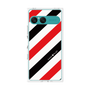プレミアムパネル［ Big Stripe - Red × Black ］