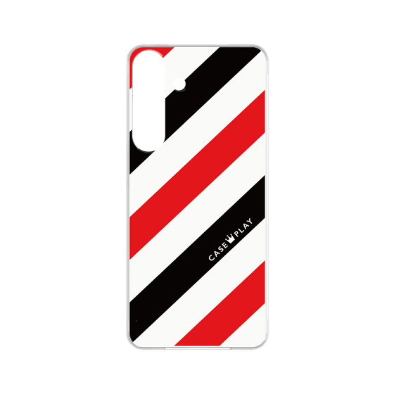 プレミアムパネル［ Big Stripe - Red × Black ］