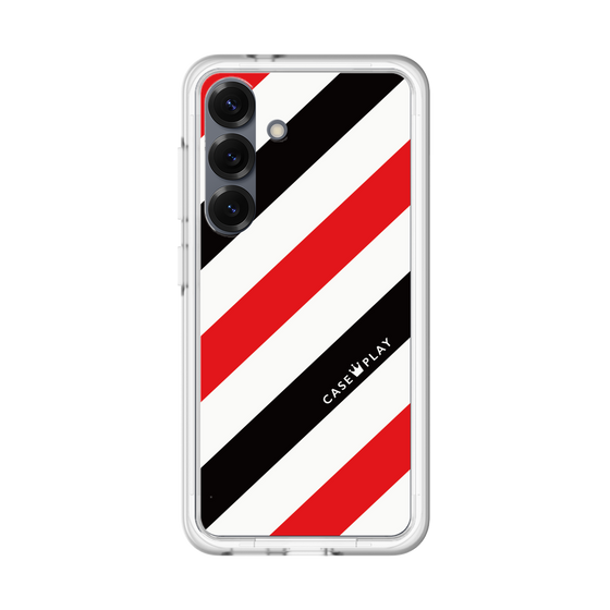 プレミアムパネル［ Big Stripe - Red × Black ］