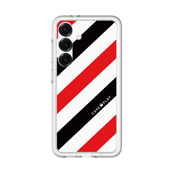 プレミアムパネル［ Big Stripe - Red × Black ］