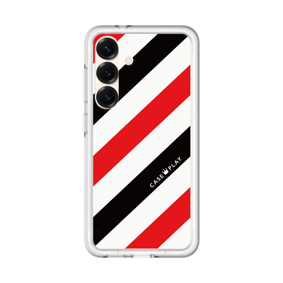 プレミアムパネル［ Big Stripe - Red × Black ］