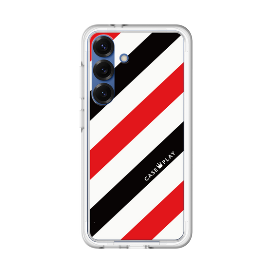プレミアムパネル［ Big Stripe - Red × Black ］
