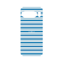 プレミアムパネル［ Small Border - Blue ］