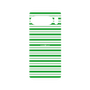 プレミアムパネル［ Small Border - Green ］