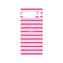 プレミアムパネル［ Small Border - Pink ］