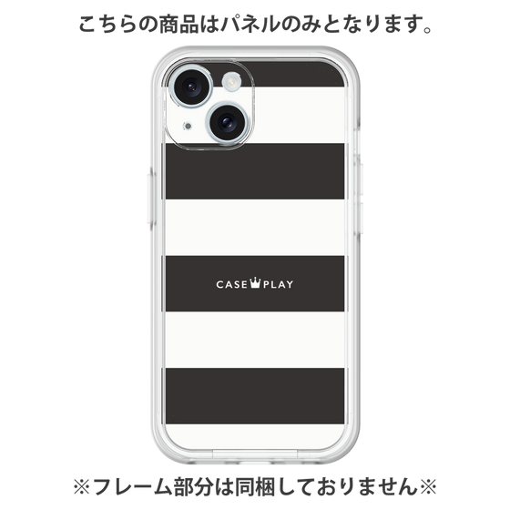 プレミアムパネル［ Big Border - Black ］