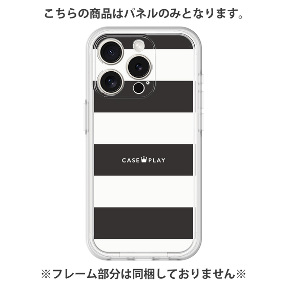プレミアムパネル［ Big Border - Black ］