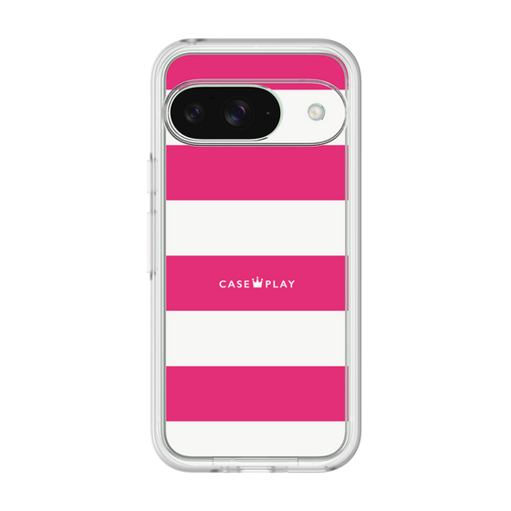 プレミアムパネル［ Big Border - Pink ］