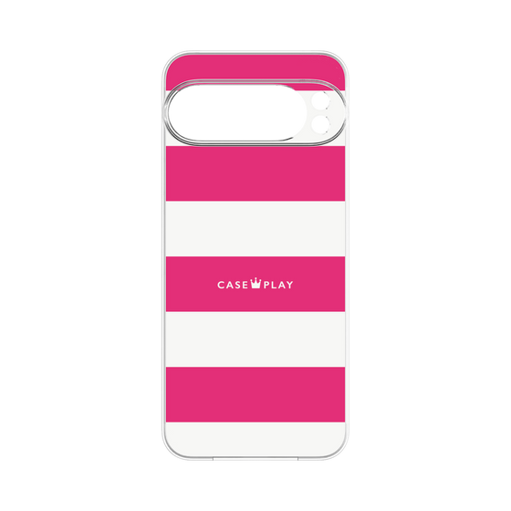 プレミアムパネル［ Big Border - Pink ］