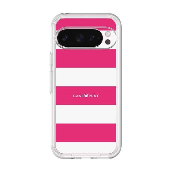 プレミアムパネル［ Big Border - Pink ］