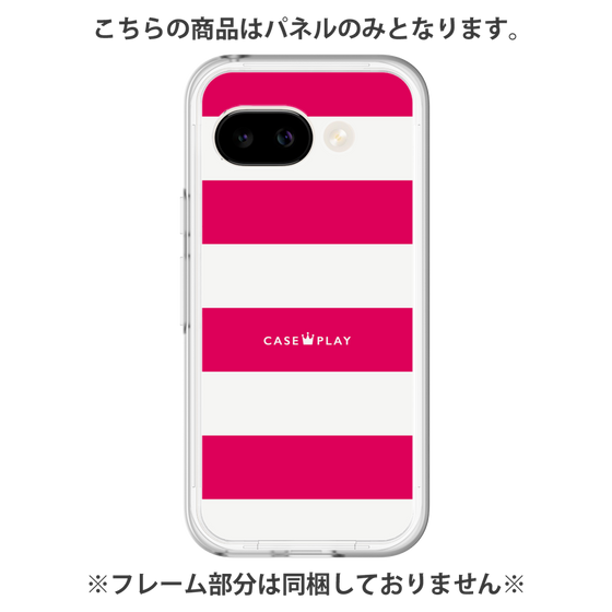 プレミアムパネル［ Big Border - Pink ］