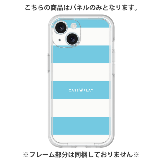 プレミアムパネル［ Big Border - Blue ］